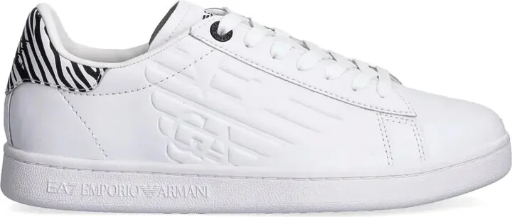 Zebra-Appliqué Sneakers