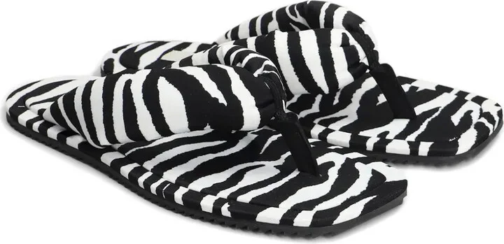 Zebra-Print Flip-Flops - Image 2