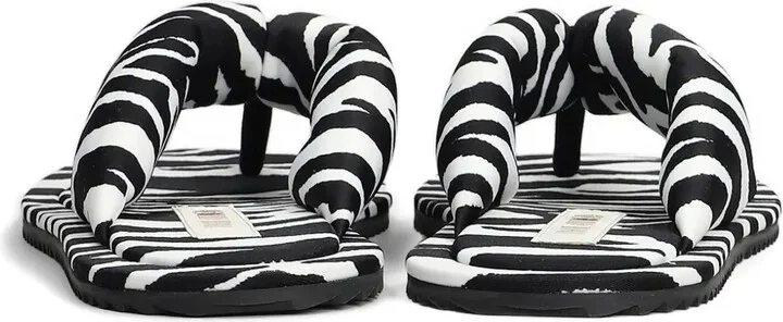 Zebra-Print Flip-Flops - Image 3