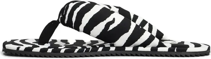 Zebra-Print Flip-Flops - Image 4