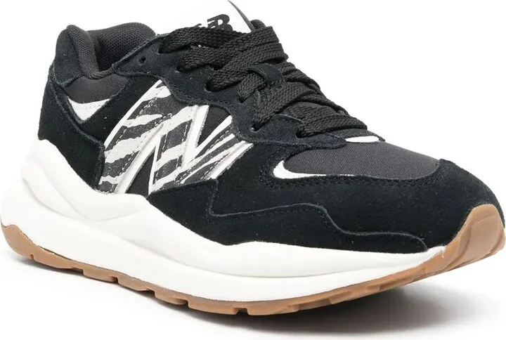 Zebra-Print Low-Top Sneakers - Image 2