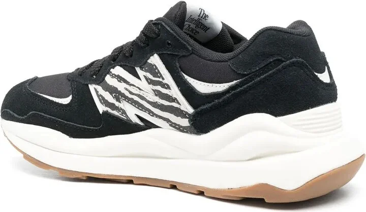 Zebra-Print Low-Top Sneakers - Image 3