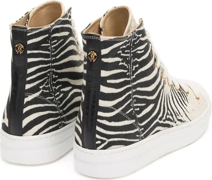 Zebra-Print Sneakers - Image 3