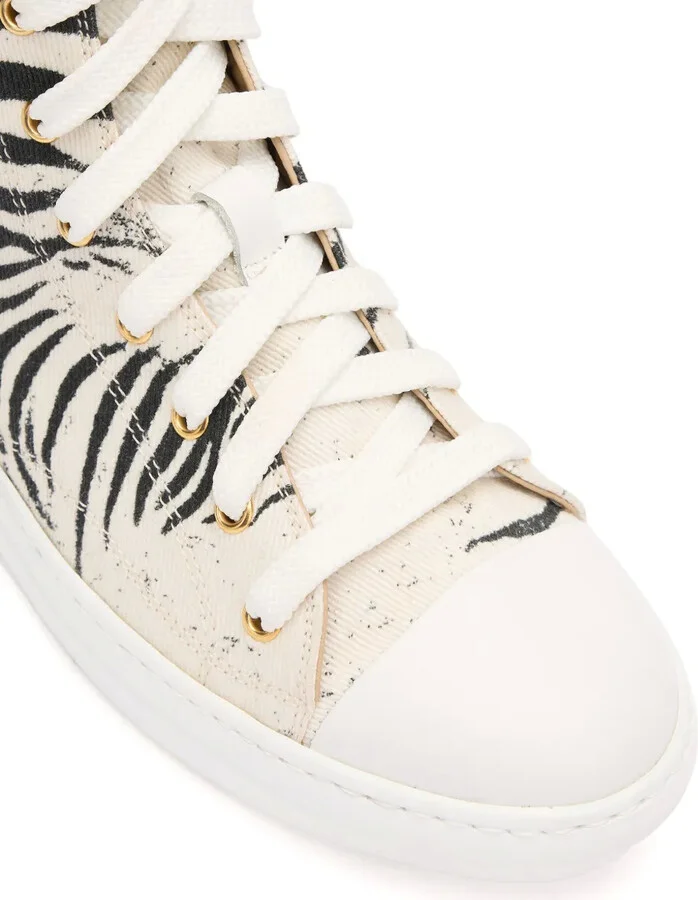 Zebra-Print Sneakers - Image 5