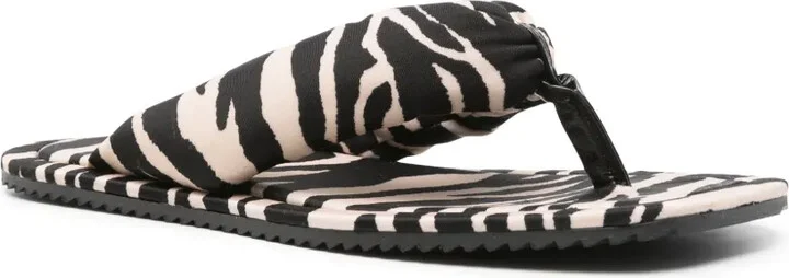 Zebra-Print Square Slides - Image 2