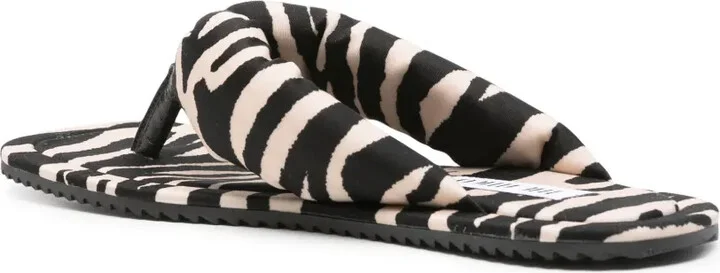 Zebra-Print Square Slides - Image 3
