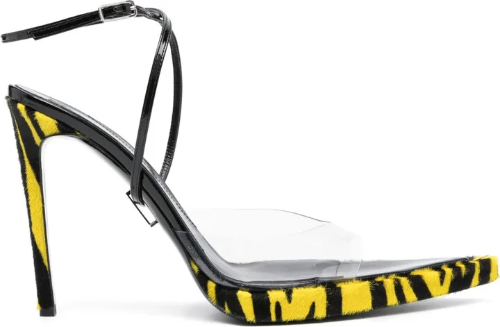 Zebra Rider 125mm transparent-design sandals
