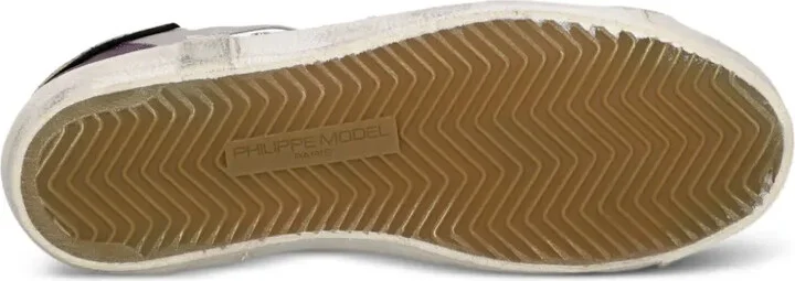 Zebra-Stripe Panelled Sneakers - Image 5