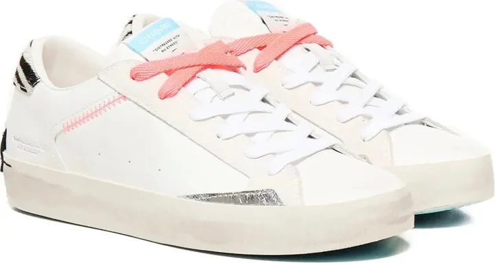 Zebra-Tab Lace-Up Sneakers - Image 2