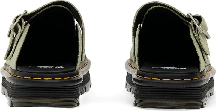 ZebZag buckle-fastening platform flat mules - Image 3