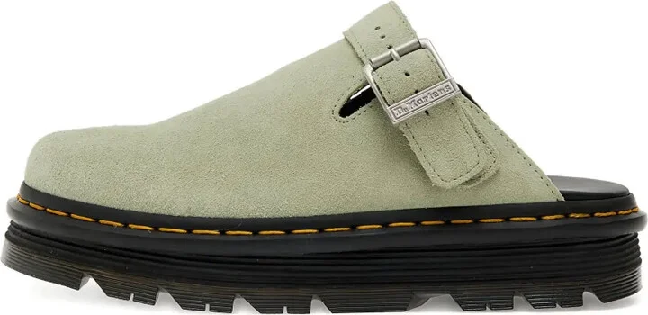 ZebZag buckle-fastening platform flat mules - Image 4