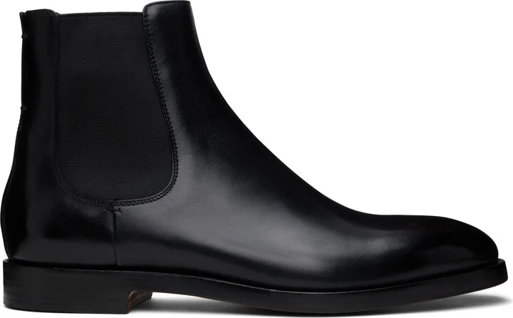 ZEGNA Black Torino Chelsea Boots