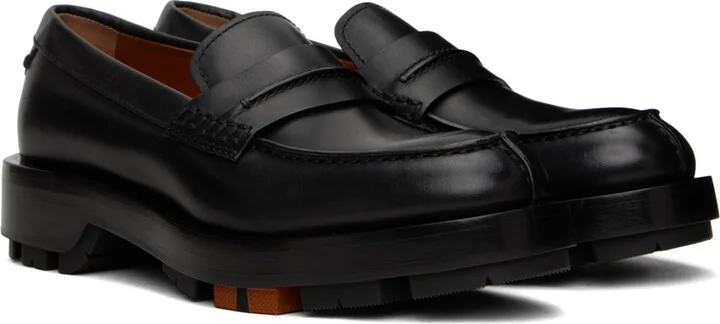 ZEGNA Black Udine Loafers - Image 4
