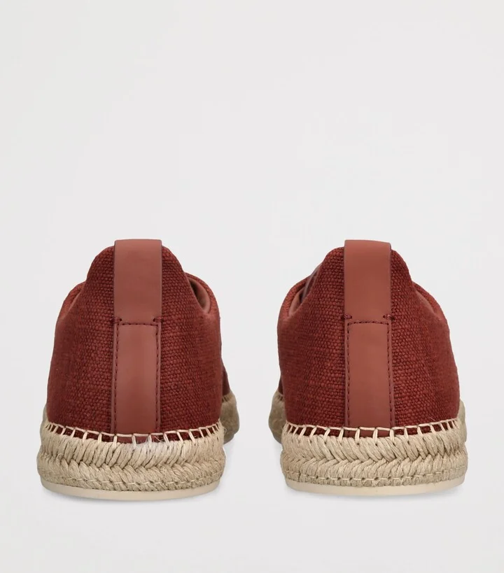 Zegna Canvas Triple Stitch Espadrilles - Image 2