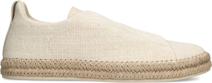 Zegna Canvas Triple Stitch Espadrilles