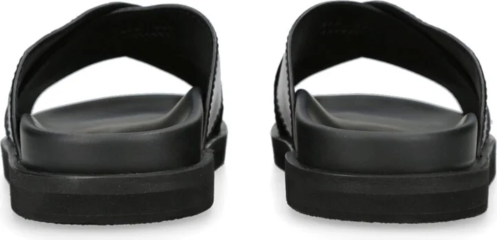 Zegna Crocodile Skin Panarea Sandals - Image 2