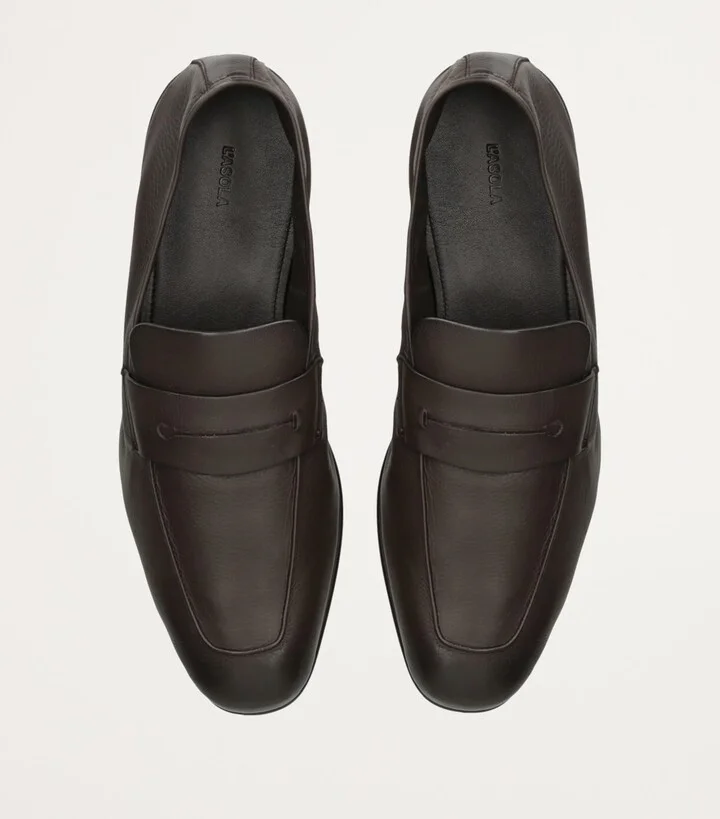 Zegna Leather L'Asola Loafers - Image 4