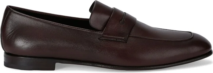 Zegna Leather L'Asola Loafers