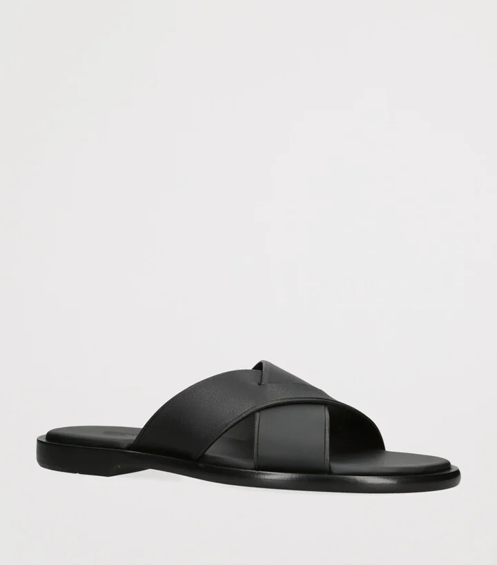 Zegna Leather Sandals - Image 3