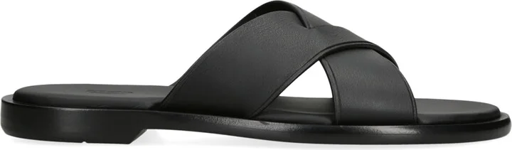 Zegna Leather Sandals