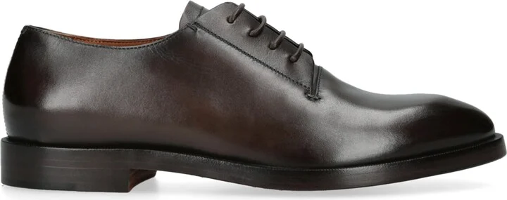 Zegna Leather Torino Derby Shoes