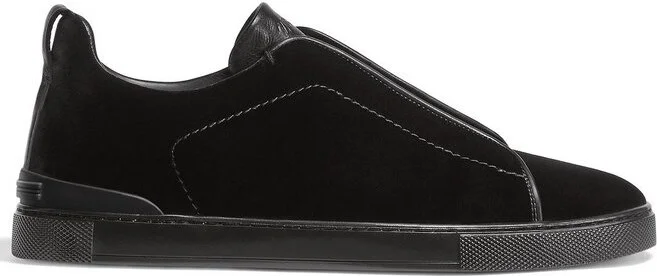 Zegna Low-Top Slip-On Sneakers