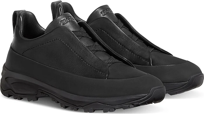 Zegna Men's Triple Stitch Monte Sneakers