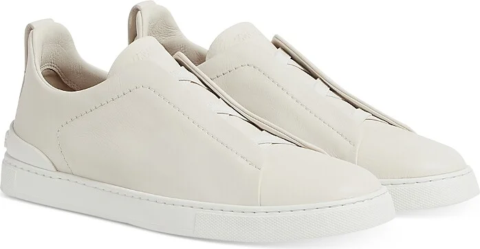 Zegna Men's Triple Stitch Secondskin Sneakers