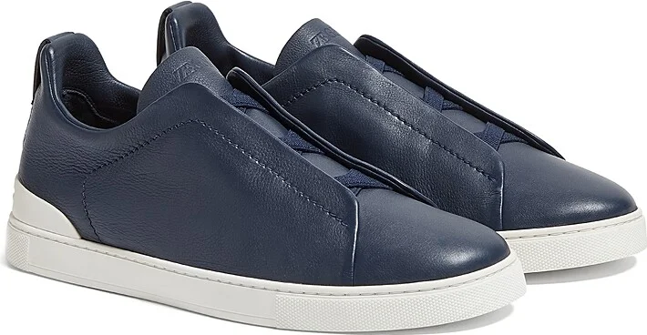Zegna Men's Triple Stitch Secondskin Sneakers
