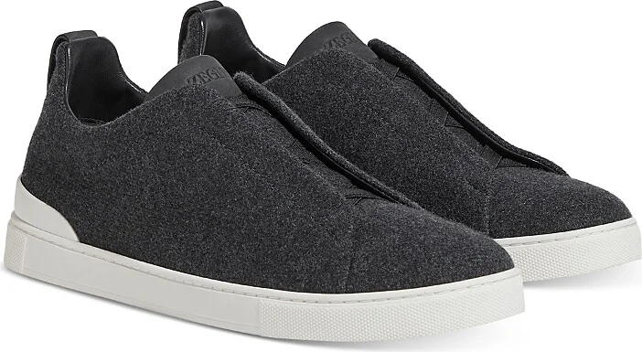 Zegna Men's Triple Stitch Sneakers