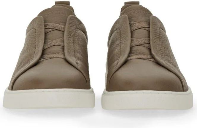 Zegna Sneaker Low Top Triple Stitch - Image 5