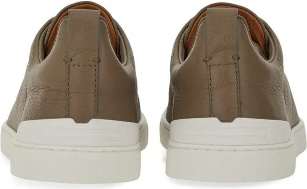 Zegna Sneaker Low Top Triple Stitch - Image 6