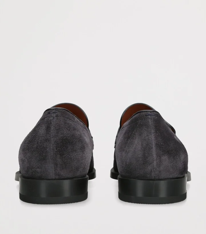 Zegna Suede Classic Loafers - Image 2