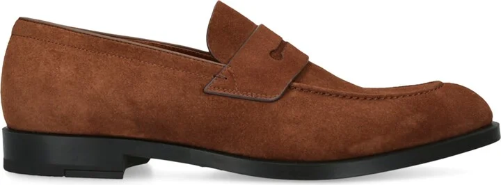 Zegna Suede Classic Loafers