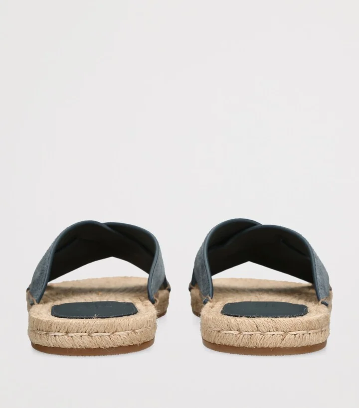 Zegna Suede Espadrille Sandals - Image 2