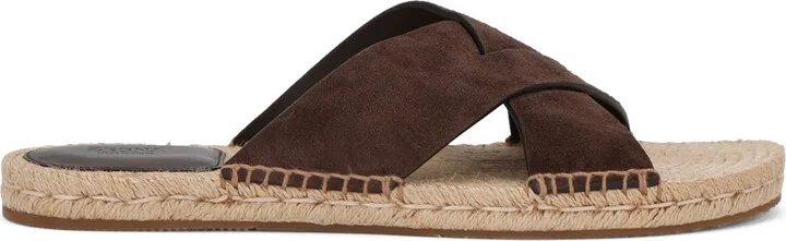 Zegna Suede Espadrille Sandals