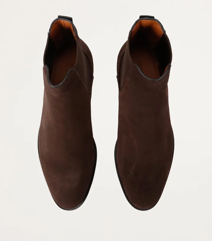 Zegna Suede Torino Chelsea Boots - Image 4