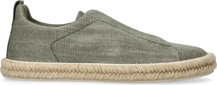 Zegna Triple Stitch Espadrilles