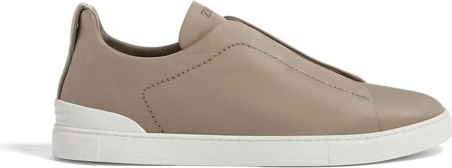 Zegna Triple Stitch Low-Top Sneakers