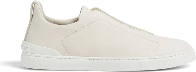 Zegna Triple Stitch Low-Top Sneakers
