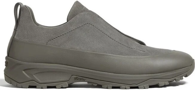 Zegna Triple Stitch Monte Slip-On Sneakers