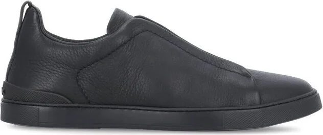 Zegna Triple Stitch Slip-On Sneakers