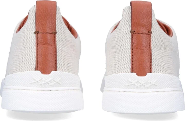 Zegna Triple Stitch Sneakers - Image 2
