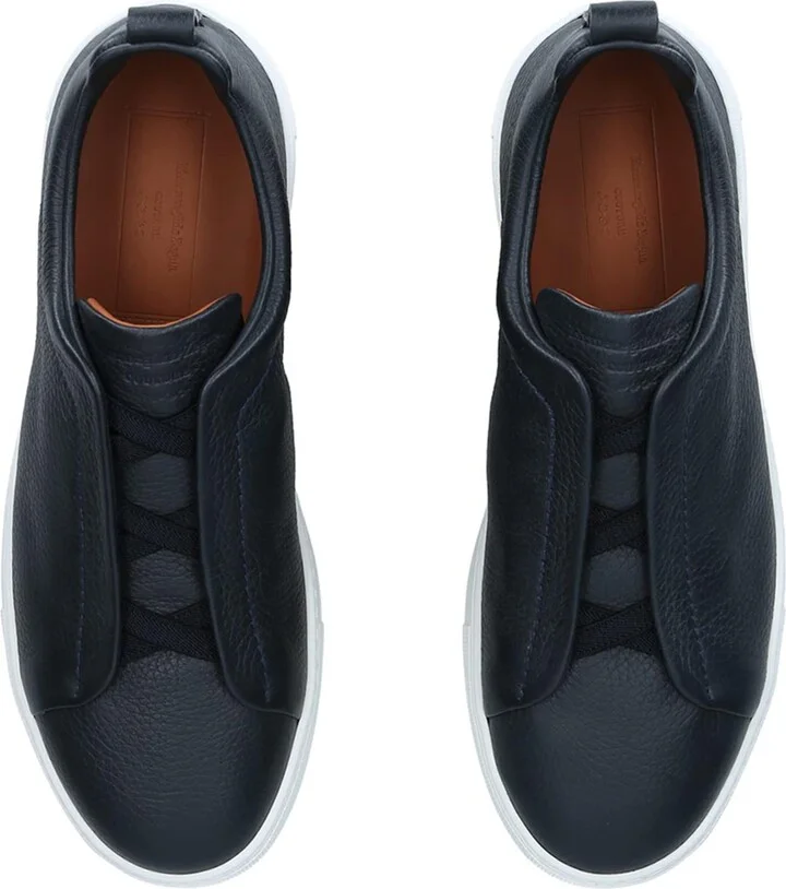 Zegna Triple Stitch Sneakers - Image 4