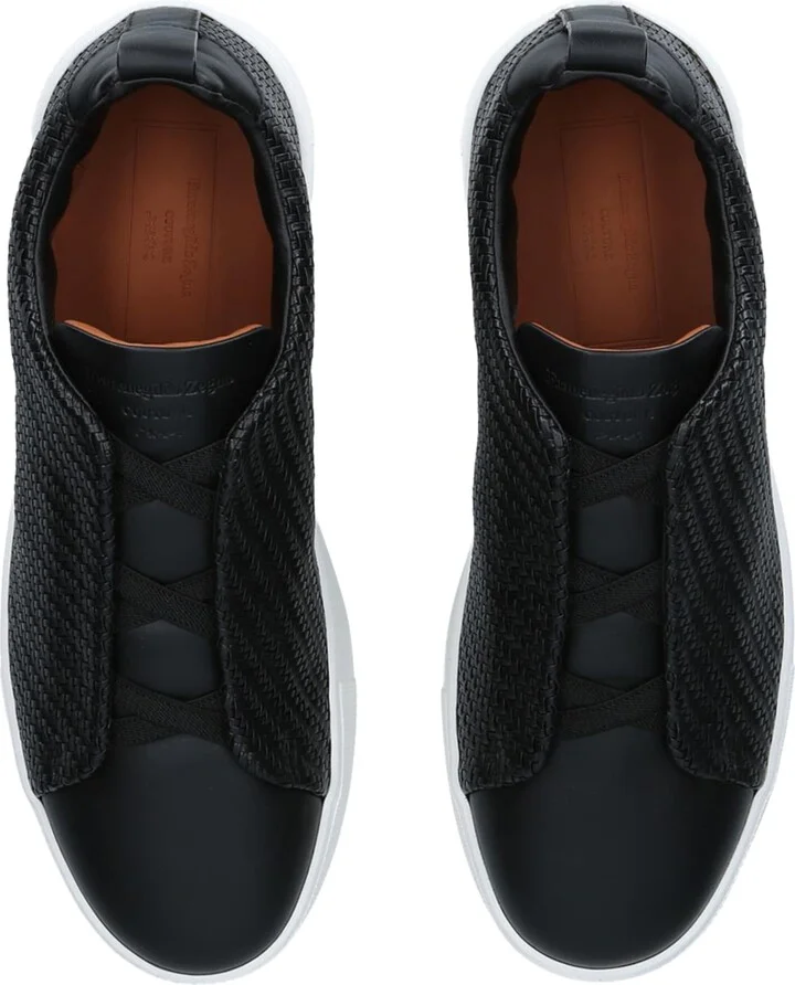 Zegna Triple Stitch Sneakers - Image 4