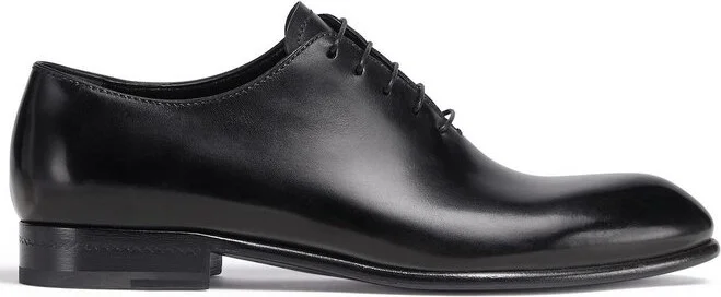 Zegna Vienna Evening Wholecut Oxford Shoes