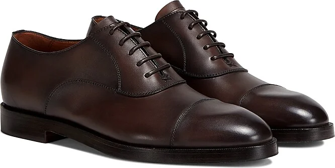 Zegna Z Lux Lace Up Dress Shoes