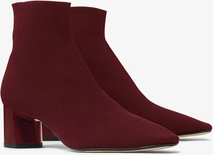 Zelda Boot - 3D-Knit - Burgundy