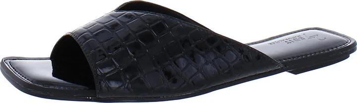Zelda Womens Slip On Slide Sandals