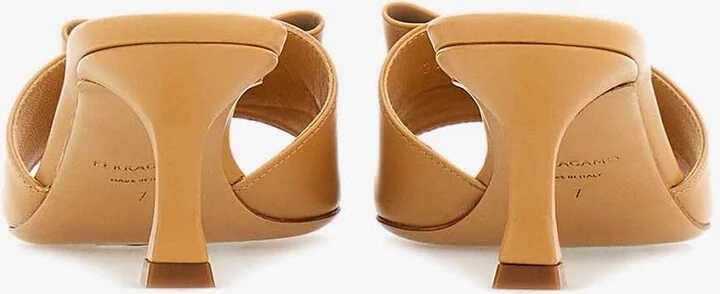Zelie 55 Vara Bow Nappa Leather Mules - Image 2